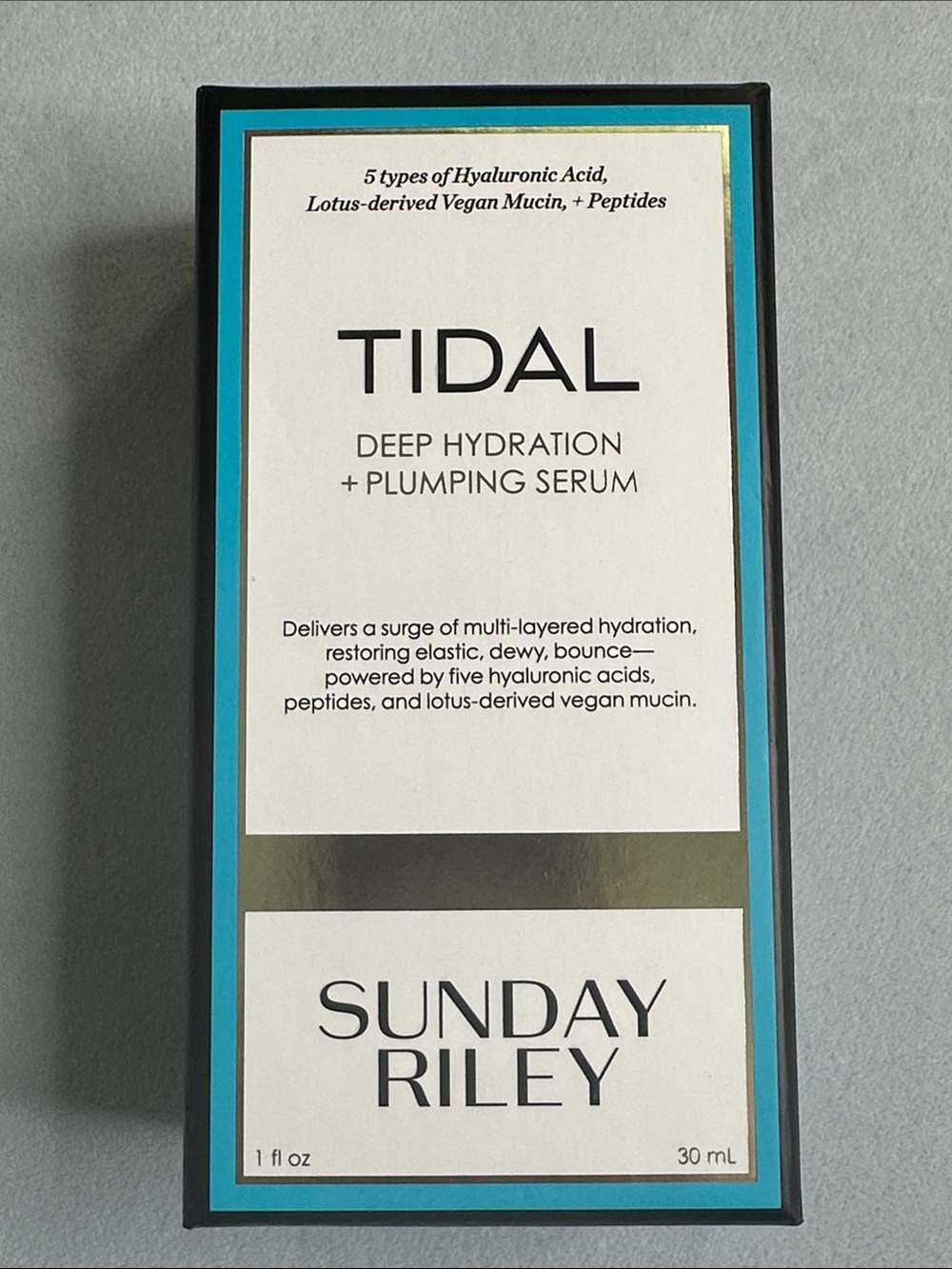 🧴SUNDAY RILEY | TIDAL DEEP HYDRATION & PLUMPING SERUM